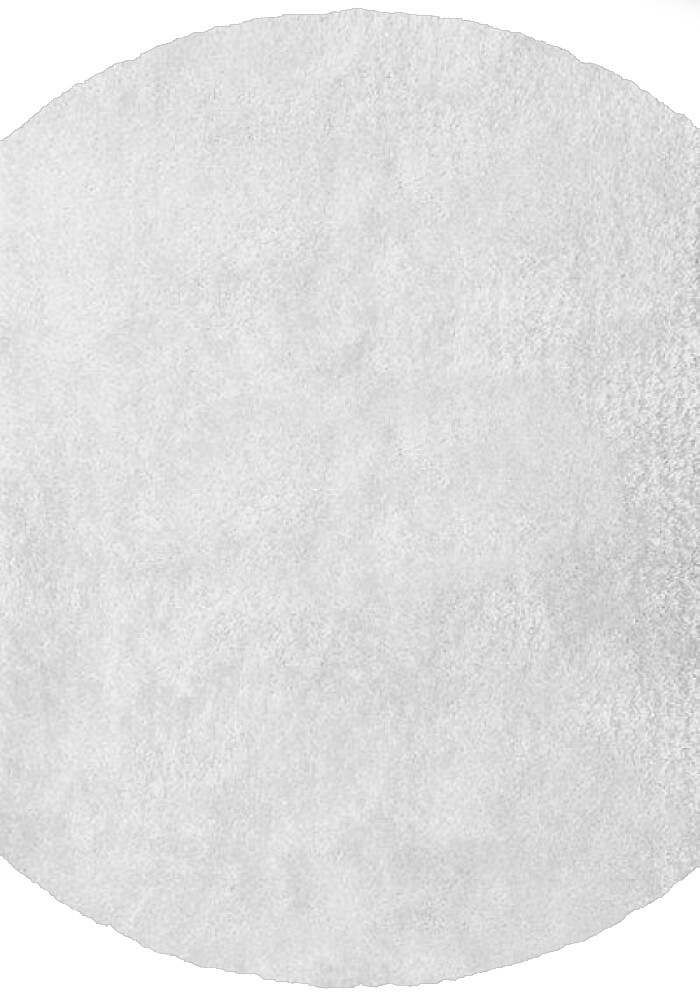 Ковер с высоким ворсом Monaco Lalee - 444 White круг